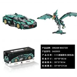 DREAM MASTER DG2003 2003 SIÊU XE CHẾ ĐỘ KÉP 1:14 tỷ lệ 1:14 bộ đồ chơi xếp lắp ráp ghép mô hình Technic Kỹ Thuật Công Nghệ Cao Mô Hình Phương Tiện
