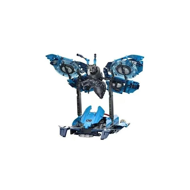  Dream Master DG2008 Xếp hình lắp ráp ghép mô hình Siêu xe chế độ kép 1:14