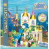 LUCKY STAR 30009 CUNG ĐIỆN DƯỚI NƯỚC ĐỘNG VẬT BIỂN bộ đồ chơi xếp lắp ráp ghép mô hình Girl Con Gái
