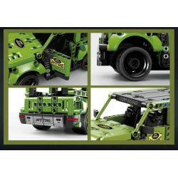 70007 ĐIỀU KHIỂN TỪ XA XE ĐỊA HÌNH LAND ROVER bộ đồ chơi xếp lắp ráp ghép mô hình Technic Kỹ Thuật Công Nghệ Cao Mô Hình Phương Tiện 353 khối