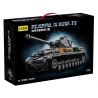 12GO 97003 SỐ 4 TANK TRUNG BÌNH F2 LOẠI 1:28 tỷ lệ 1:28 bộ đồ chơi xếp lắp ráp ghép mô hình Military Army PZKPFW IV AUSF. F2 Quân Sự Bộ Đội 1419 khối