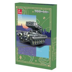JIESTAR 58142 TOS-1A NẶNG PHÓNG TÊN LỬA bộ đồ chơi xếp lắp ráp ghép mô hình Military Army TOS-1A HEAVY ROCKET LAUNCHER Quân Sự Bộ Đội 583 khối