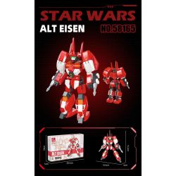 JIESTAR 58165 LOẠI SÁNG THẾ ALT EISEN bộ đồ chơi xếp lắp ráp ghép mô hình 189 khối