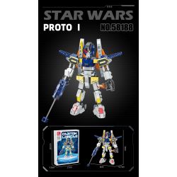 JIESTAR 58188 BIÊN NIÊN SỬ NGUYÊN THỦY PROTO bộ đồ chơi xếp lắp ráp ghép mô hình 279 khối