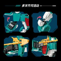 JIESTAR 58210 LOẠI SÁNG TẠO BÃO MESSENGER bộ đồ chơi xếp lắp ráp ghép mô hình 1274 khối