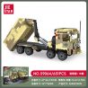 JIESTAR 59064 PHƯƠNG TIỆN VẬN CHUYỂN NẶNG bộ đồ chơi xếp lắp ráp ghép mô hình Military Army HEAVY VAN TRANSPORT Quân Sự Bộ Đội 651 khối