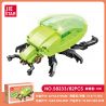 JIESTAR 58233 VƯƠNG QUỐC CÔN TRÙNG RÙA VÀNG bộ đồ chơi xếp lắp ráp ghép mô hình 82 khối
