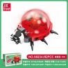 JIESTAR 58234 VƯƠNG QUỐC CÔN TRÙNG BỌ RÙA bộ đồ chơi xếp lắp ráp ghép mô hình 82 khối