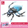 JIESTAR 58236 VƯƠNG QUỐC CÔN TRÙNG BỌ SAO bộ đồ chơi xếp lắp ráp ghép mô hình 83 khối