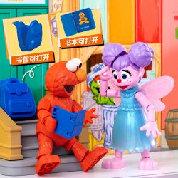 BLOKEES 74811 PHỐ SESAME PHIÊN BẢN MA THUẬT CỦA AIMO QUÁI VẬT NGỌT NGÀO BIG BIRDS ABYS bộ đồ chơi xếp lắp ráp ghép mô hình Movie & Game SESAME STREET Phim Và Trò Chơi 30 khối