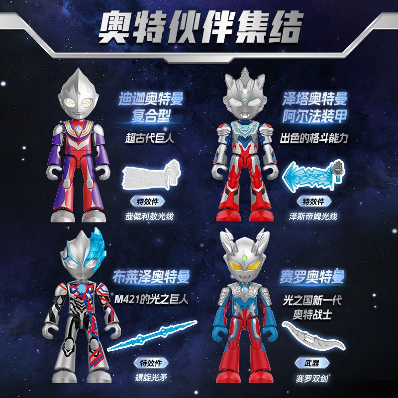 BLOKEES 74829 PHIÊN BẢN KỲ QUAN CỦA ALTMAN 1 4 ZETA ALPHA ARMOR CYRONE DIGA COMPOSITE BLAZERMAN bộ đồ chơi xếp lắp ráp ghép mô hình Movie & Game Phim Và Trò Chơi