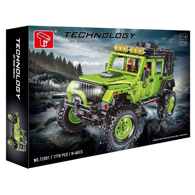  Tagore T2051 Offroad Vehicle Xếp hình lắp ráp ghép mô hình Xe ngoài đường P1 14