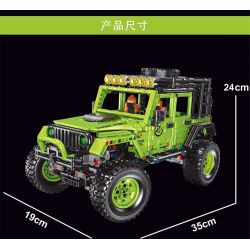 TYGOLL T2051 2051 XE NGOÀI ĐƯỜNG P1 14 tỷ lệ 1:14 bộ đồ chơi xếp lắp ráp ghép mô hình Technic OFFROAD VEHICLE Kỹ Thuật Công Nghệ Cao Mô Hình Phương Tiện 1778 khối