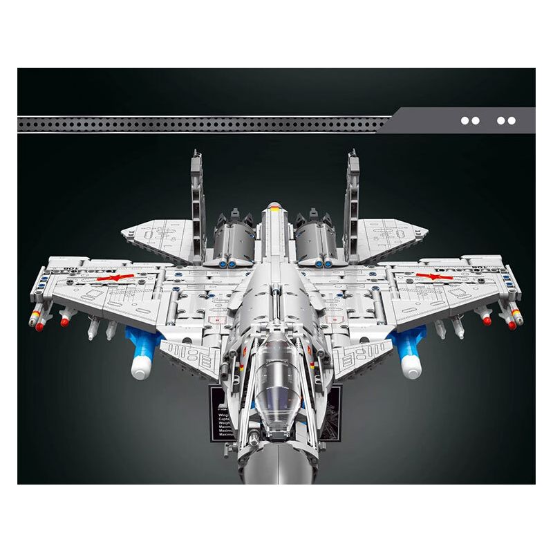 TYGOLL T4026 4026 MÁY BAY CHIẾN ĐẤU J-15 bộ đồ chơi xếp lắp ráp ghép mô hình Technic J15 FIGHTER AIRCRAFT Kỹ Thuật Công Nghệ Cao Mô Hình Phương Tiện 2062 khối