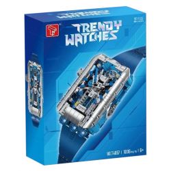 TYGOLL T4057 4057 ĐỒNG HỒ bộ đồ chơi xếp lắp ráp ghép mô hình Technic TRENDY WATCHES Kỹ Thuật Công Nghệ Cao Mô Hình Phương Tiện 1006 khối
