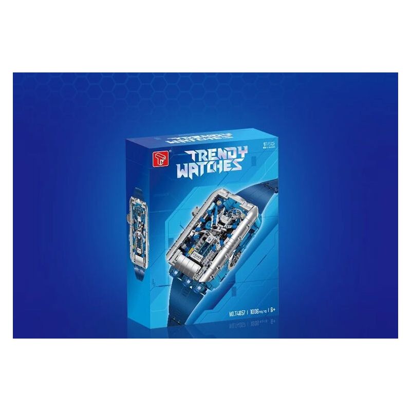 TYGOLL T4057 4057 ĐỒNG HỒ bộ đồ chơi xếp lắp ráp ghép mô hình Technic TRENDY WATCHES Kỹ Thuật Công Nghệ Cao Mô Hình Phương Tiện 1006 khối
