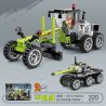 Kazi KY80465 80465 KỸ THUẬT HAI MÁY MẶT ĐẤT PHẲNG THAY ĐỔI CHARIOTS CÓ BÁNH XE 8 DÒNG PHÁP bộ đồ chơi xếp lắp ráp ghép mô hình City Thành Phố 320 khối