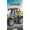 Kazi KY80466 80466 KỸ THUẬT HAI BỘ TẢI BIẾN ĐỔI TẤT CẢ CÁC PHƯƠNG TIỆN TẤN CÔNG HÀNG ĐẦU bộ đồ chơi xếp lắp ráp ghép mô hình City Thành Phố 388 khối
