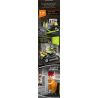 Kazi KY80467 80467 KỸ THUẬT MÁY ỦI HAI BIẾN XE CHIẾN ĐẤU KHÔNG NGƯỜI LÁI bộ đồ chơi xếp lắp ráp ghép mô hình City Thành Phố 433 khối