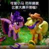 BLOKEES 71017 LITTLE MA BOLLY LÂU ĐÀI TÌNH BẠN bộ đồ chơi xếp lắp ráp ghép mô hình Movie & Game Phim Và Trò Chơi 170 khối