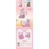 ZHEGAO 613024 PANDA HONEY SNOW CITY bộ đồ chơi xếp lắp ráp ghép mô hình 540 khối