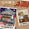 PanlosBrick 880037 Panlos Brick 880037 KUMAMOTO KUMAGENYA bộ đồ chơi xếp lắp ráp ghép mô hình 1326 khối