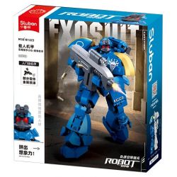 SLUBAN M38-B1323 B1323 1323 M38B1323 38-B1323 JAEGER QUỸ ĐẠO BOLTER bộ đồ chơi xếp lắp ráp ghép mô hình 260 khối