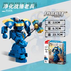 SLUBAN M38-B1325 B1325 1325 M38B1325 38-B1325 ĐỘI QUÂN THẢ QUỸ ĐẠO THANH TRỪNG CỰU CHIẾN BINH WARHAMMER bộ đồ chơi xếp lắp ráp ghép mô hình 269 khối