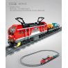 IM.MASTER QIHUI 8067 DONGFENG DIESEL TRAIN MÔ PHỎNG ĐẦU MÁY ĐIỆN bộ đồ chơi xếp lắp ráp ghép mô hình City Thành Phố 617 khối