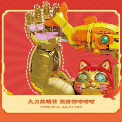 TOP TOY TC1830 1830 MẠNH MẼ THU HÚT SỰ GIÀU CÓ CÁ CHÉP MAY MẮN bộ đồ chơi xếp lắp ráp ghép mô hình Creator Sáng Tạo 1400 khối