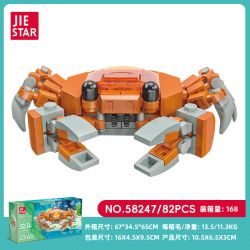 JIESTAR 58247 CUA bộ đồ chơi xếp lắp ráp ghép mô hình Creator Sáng Tạo 82 khối