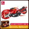 JIESTAR 58217 58216 KỴ BINH SẮT CHÍNH XÁC TIA SÉT THỨC TỈNH QUÁI VẬT CƯỜNG HÓA bộ đồ chơi xếp lắp ráp ghép mô hình 1522 khối
