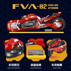 JIESTAR 58217 58216 KỴ BINH SẮT CHÍNH XÁC TIA SÉT THỨC TỈNH QUÁI VẬT CƯỜNG HÓA bộ đồ chơi xếp lắp ráp ghép mô hình 1522 khối