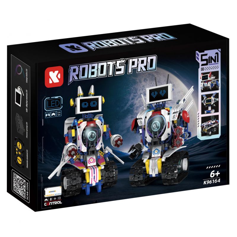 KAIYU KEEYEE WORLD K96164 96164 ROBOT MÀN HÌNH THÔNG MINH LED CÓ THỂ THAY ĐỔI bộ đồ chơi xếp lắp ráp ghép mô hình Technic Kỹ Thuật Công Nghệ Cao Mô Hình Phương Tiện 603 khối