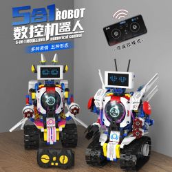 KAIYU KEEYEE WORLD K96164 96164 ROBOT MÀN HÌNH THÔNG MINH LED CÓ THỂ THAY ĐỔI bộ đồ chơi xếp lắp ráp ghép mô hình Technic Kỹ Thuật Công Nghệ Cao Mô Hình Phương Tiện 603 khối