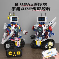 KAIYU KEEYEE WORLD K96164 96164 ROBOT MÀN HÌNH THÔNG MINH LED CÓ THỂ THAY ĐỔI bộ đồ chơi xếp lắp ráp ghép mô hình Technic Kỹ Thuật Công Nghệ Cao Mô Hình Phương Tiện 603 khối