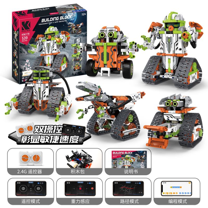 KAIYU KeeYee World K96178 Xếp hình lắp ráp ghép mô hình Đội cứu hộ Jedi có thể lập trình KAIYU KeeYee World K96178 Xếp hình lắp ráp ghép mô hình Đội cứu hộ Jedi có thể lập trình
