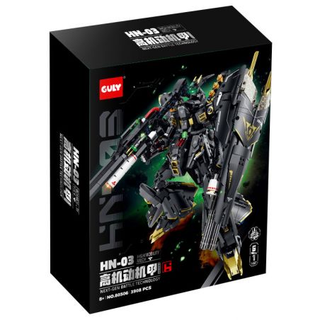 GULY 80506 CƠ KHÍ ĐỘNG CAO HN-03 bộ đồ chơi xếp lắp ráp ghép mô hình Movie & Game Phim Và Trò Chơi 3908 khối