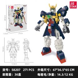 JIESTAR 58207 STAR CHRONICLES MECHA bộ đồ chơi xếp lắp ráp ghép mô hình 271 khối