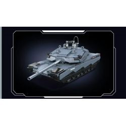 MouldKing 20036 Mould King 20036 XE TĂNG CHIẾN ĐẤU CHỦ LỰC ABRAMS-X bộ đồ chơi xếp lắp ráp ghép mô hình Military Army Quân Sự Bộ Đội 1192 khối