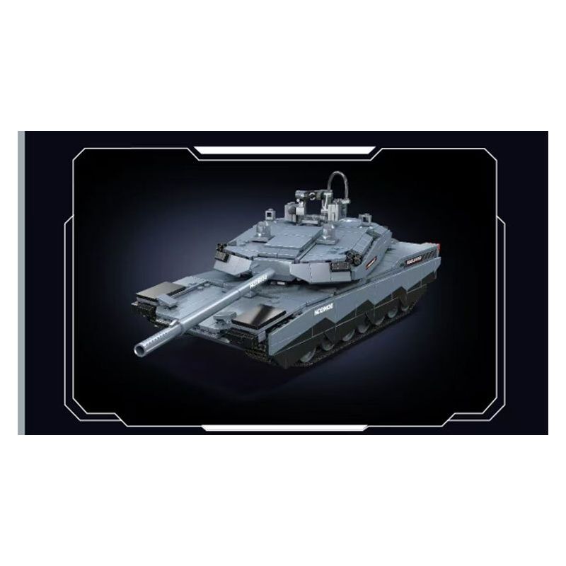 MouldKing 20036 Mould King 20036 XE TĂNG CHIẾN ĐẤU CHỦ LỰC ABRAMS-X bộ đồ chơi xếp lắp ráp ghép mô hình Military Army Quân Sự Bộ Đội 1192 khối