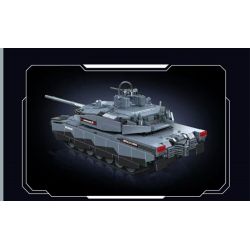 MouldKing 20036 Mould King 20036 XE TĂNG CHIẾN ĐẤU CHỦ LỰC ABRAMS-X bộ đồ chơi xếp lắp ráp ghép mô hình Military Army Quân Sự Bộ Đội 1192 khối