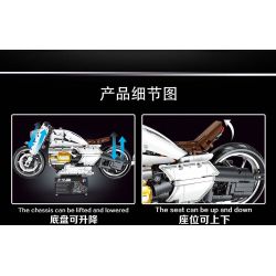 TYGOLL T4055 4055 XE MÁY R18 tỷ lệ 1:5 bộ đồ chơi xếp lắp ráp ghép mô hình Technic Kỹ Thuật Công Nghệ Cao Mô Hình Phương Tiện 1672 khối