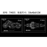 TYGOLL T4055 4055 XE MÁY R18 tỷ lệ 1:5 bộ đồ chơi xếp lắp ráp ghép mô hình Technic Kỹ Thuật Công Nghệ Cao Mô Hình Phương Tiện 1672 khối