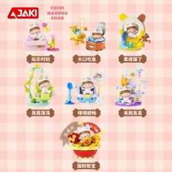 JAKI HK901 BÓNG ANH ĐÀO HỘP MÙ MEOW bộ đồ chơi xếp lắp ráp ghép mô hình Movie & Game Phim Và Trò Chơi