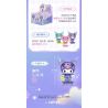 TOP TOY TC3301 3301 KUROMI LOVE STARRY NIGHT MINIFIGURE TÚI MÙ bộ đồ chơi xếp lắp ráp ghép mô hình Collectable Minifigures KUROMI STAR AND MOON Búp Bê Sưu Tầm