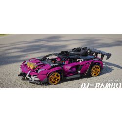 SHARP MODEL JIMULIANG PRODUCT 10542 THAY ĐỔI VỤ NỔ SVJ 1 8 tỷ lệ 1:8 bộ đồ chơi xếp lắp ráp ghép mô hình Technic Kỹ Thuật Công Nghệ Cao Mô Hình Phương Tiện 3950 khối