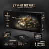 QuanGuan 100302 Quan Guan 100302 XE CHỈ HUY BỌC THÉP TIGER 1:28 tỷ lệ 1:28 bộ đồ chơi xếp lắp ráp ghép mô hình Military Army TIGER [P] PZ.BEF.WG VI Quân Sự Bộ Đội 1498 khối