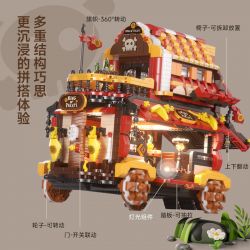 MOYU BLOCK MY97154 97154 TÒA NHÀ TUYỆT VỜI PIRATE TAVERN bộ đồ chơi xếp lắp ráp ghép mô hình 2948 khối