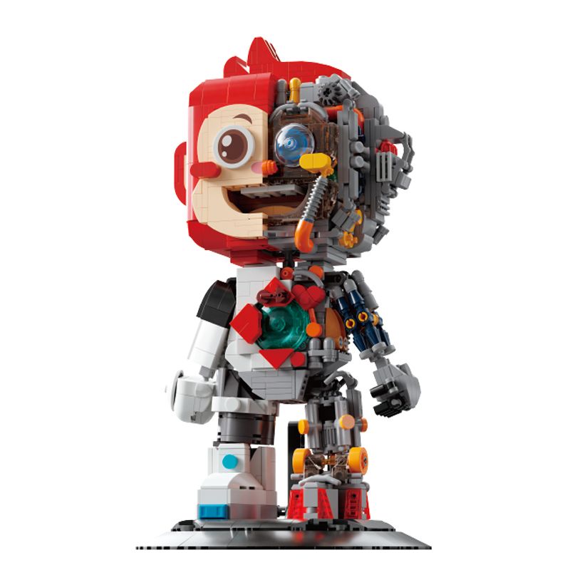 SPARK THINKING 77003 KHỈ SUY NGHĨ SPARK bộ đồ chơi xếp lắp ráp ghép mô hình